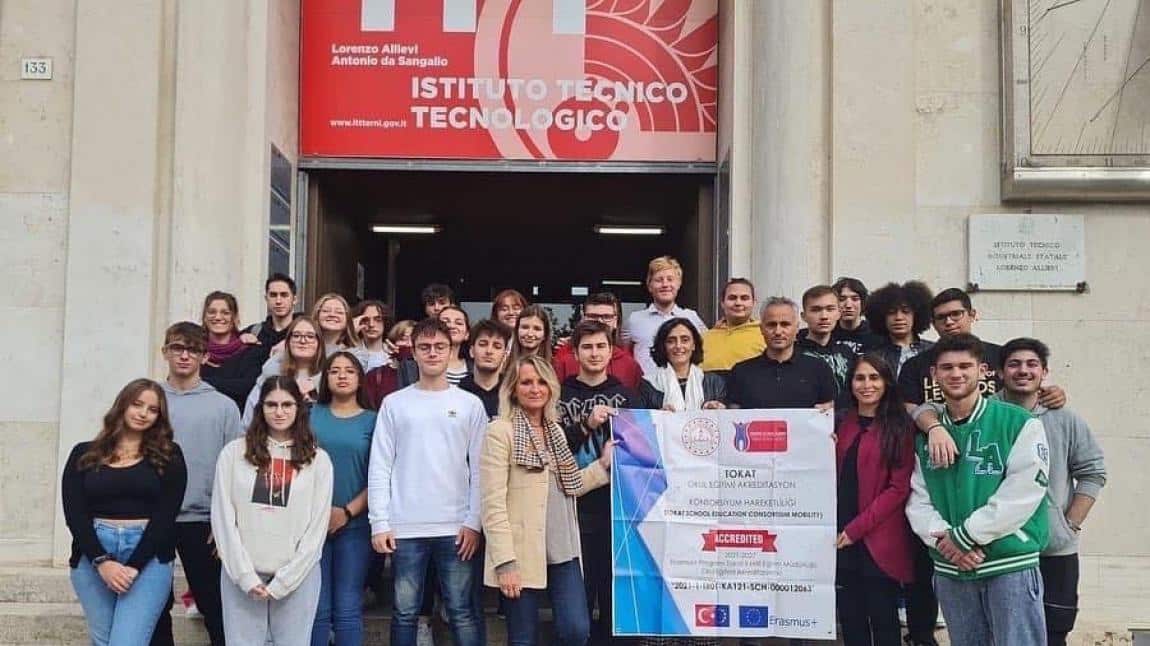 Erasmus+ Öğrenci Grup Hareketliliği İçin İtalya'dayız!